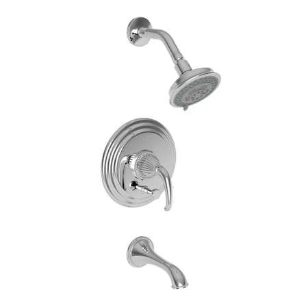 Newport Brass Tub and Shower Trim Set, Biscuit, Wall 3-882BP/65